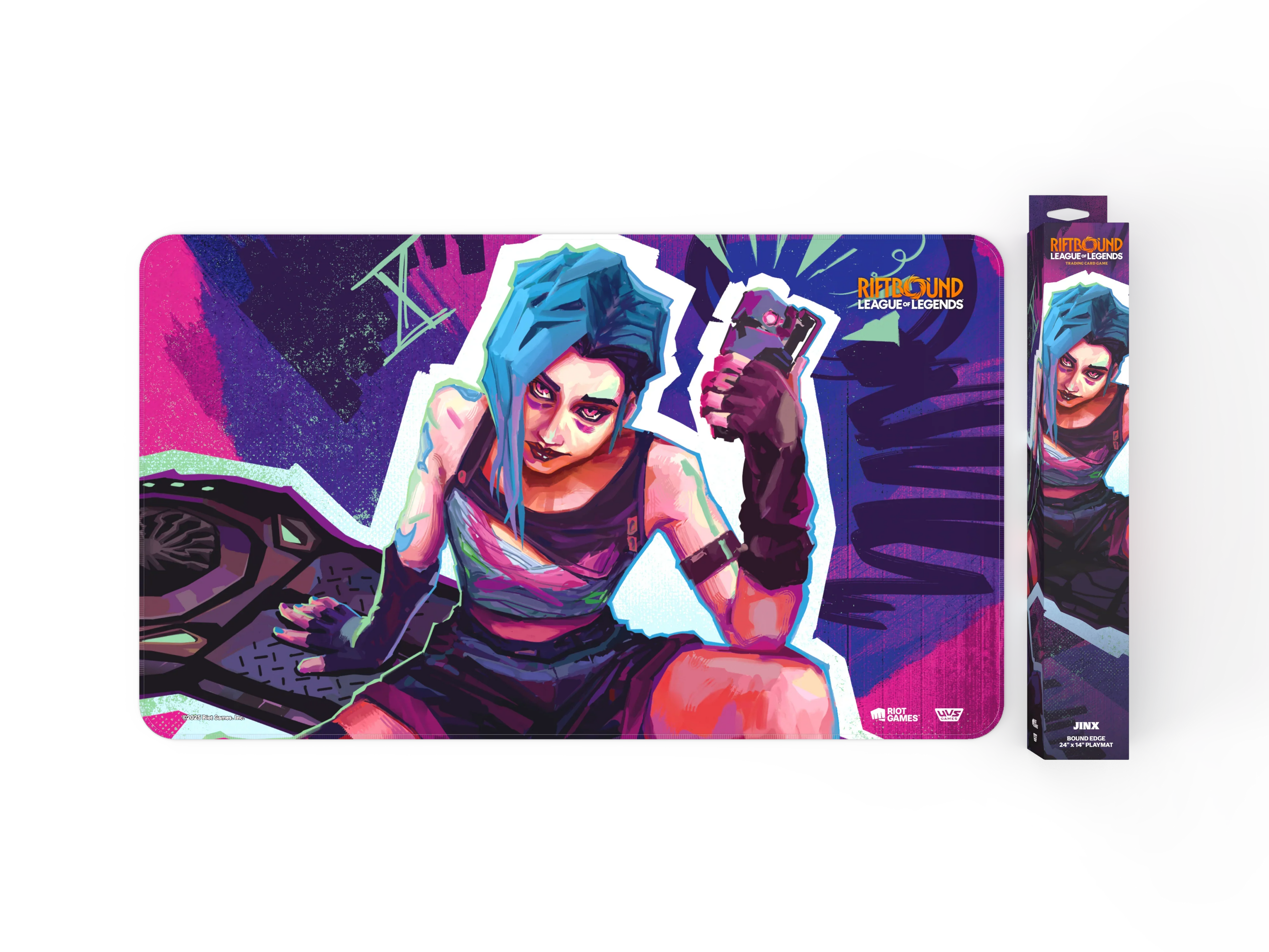 Riftbound: League of Legends TCG - Set 01 - Origins - Jinx Playmat